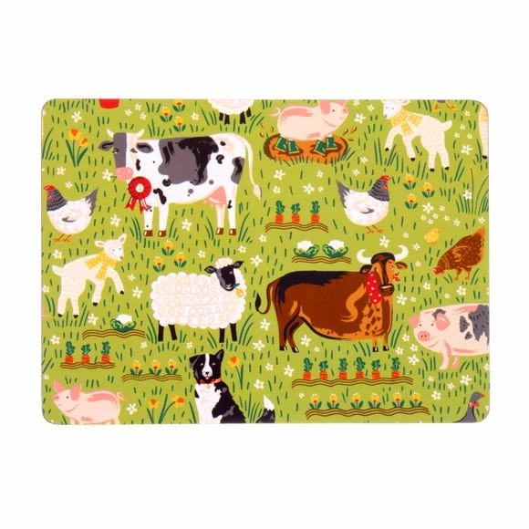 Top 10 ๐ Set of 4 Ulster Weavers Jennie's Farm Placemats ๐