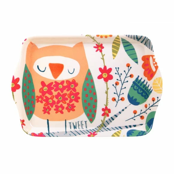 Cheap ๐งจ Ulster Weavers Ulster Weavers Twit Twoo Melamine Tea Tray ๐