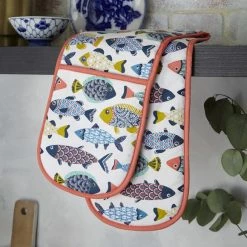 Promo 🎁 Ulster Weavers Ulster Weavers Aquarium Double Oven Gloves ⌛