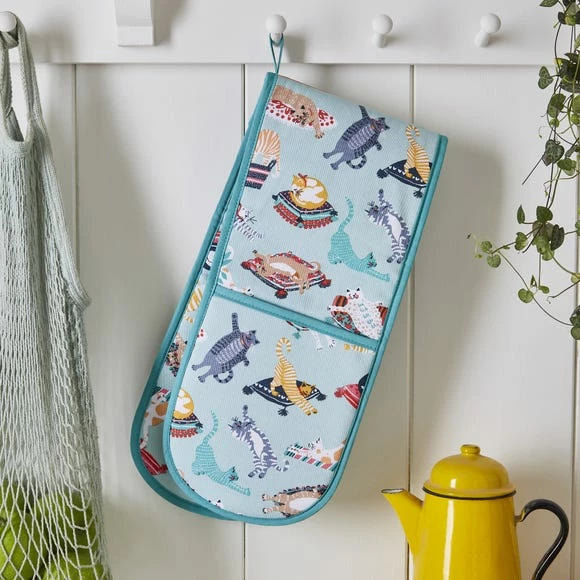 Best Sale ⭐ Ulster Weavers Ulster Weavers Kitty Cats Double Oven Gloves ✔️