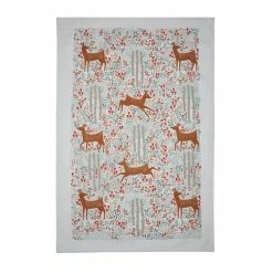 Brand new 🎉 Ulster Weavers Reindeer Cotton Tea Towel 🔥