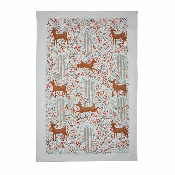 Brand new 🎉 Ulster Weavers Reindeer Cotton Tea Towel 🔥